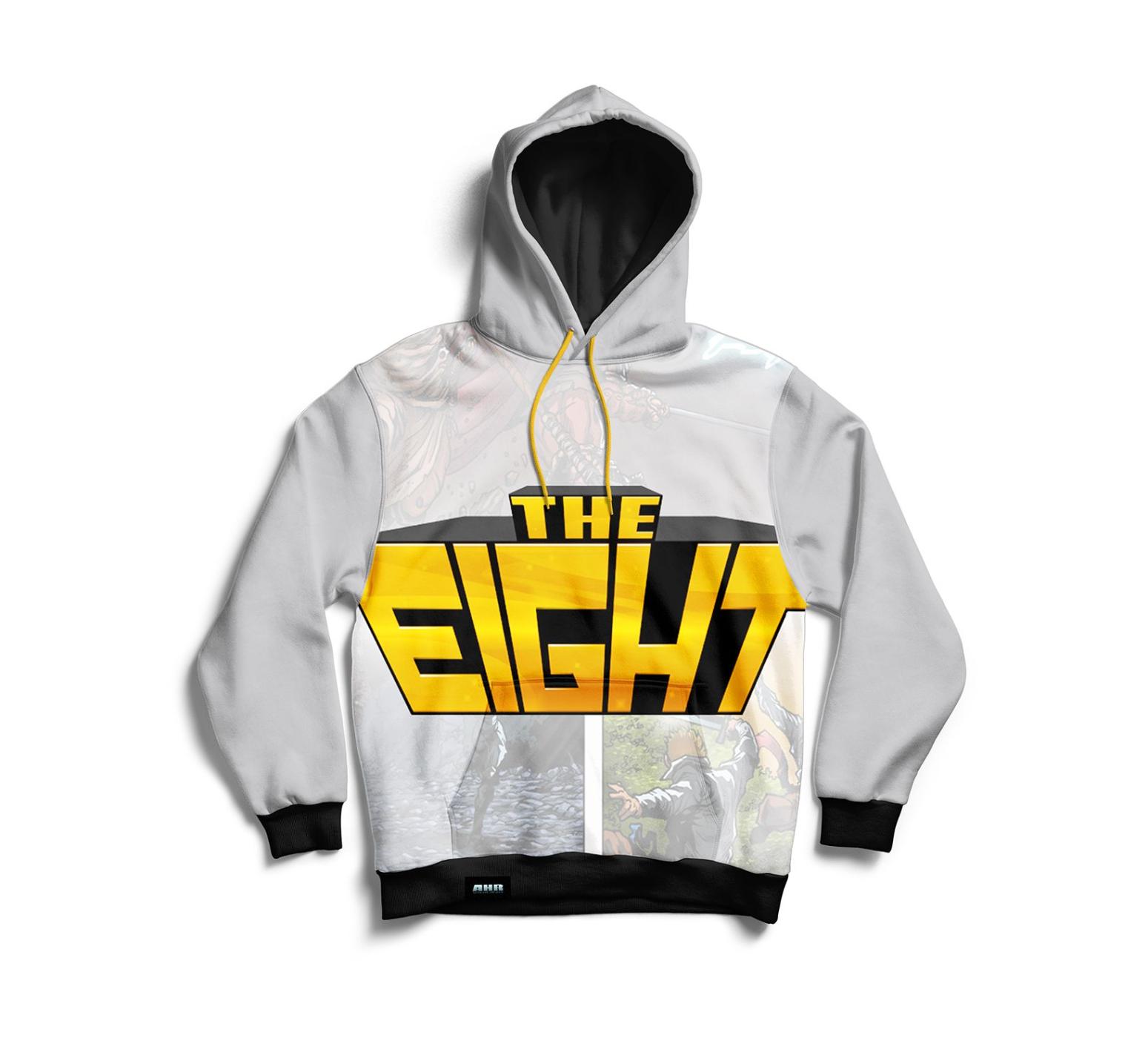 THE EIGHT LOGO & PANELS hoodie