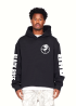 BLACK ROSE - Graphic Rose hoodie 