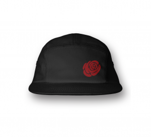 Black Rose - Rose Shield Street Cap